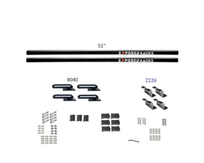 EXPOSED RACK SLD(2)51'BK+B040+Z226 - 8007676BK