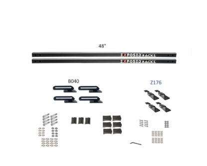 EXPOSED RACK SLD(2)48'BK+B040+Z176 - 8008673BK