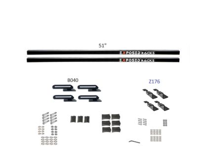 EXPOSED RACK SLD(2)51'BK+B040+Z176 - 8008676BK