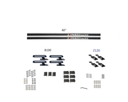 EXPOSED RACK SLD(2)40'BK+B100+Z126 - 8009660BK