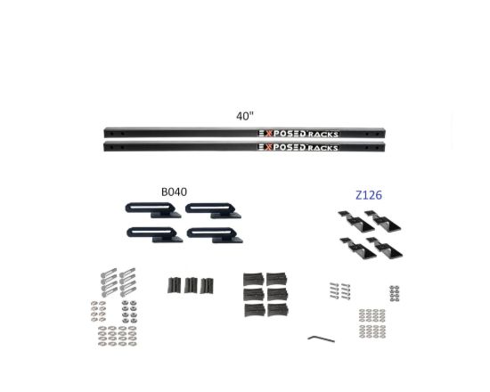 EXPOSED RACK SLD(2)40'BK+B040+Z126 - 8009670BK