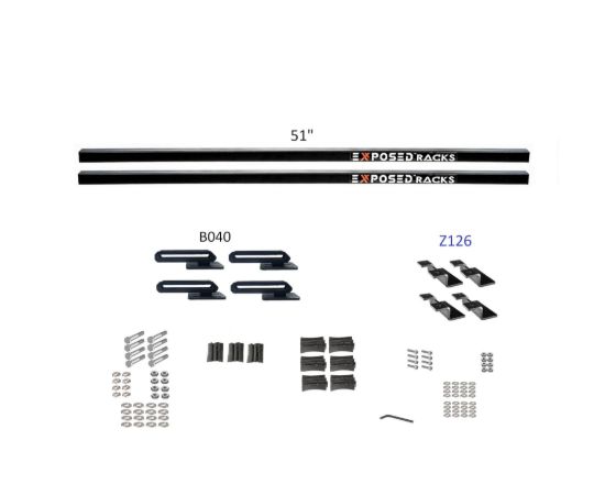 EXPOSED RACK SLD(2)51'BK+B040+Z126 - 8009676BK