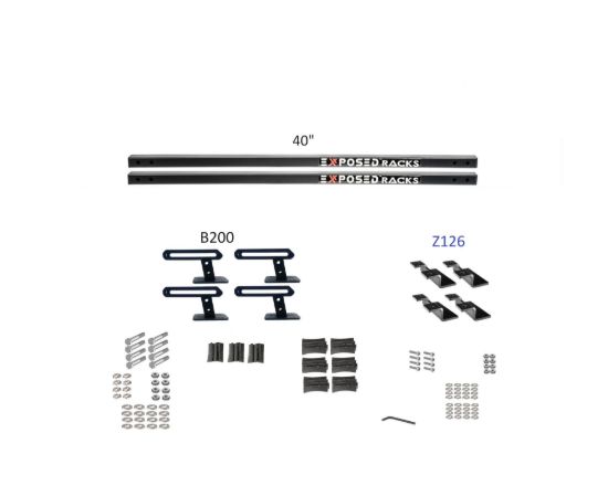 EXPOSED RACK SLD(2)40'BK+B200+Z126 - 8009680BK