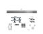 EXPOSED RACK SLD(2)48'BK+B200+Z126 - 8009683BK