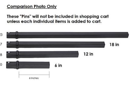 EXPOSED RACK 6IN CLICK-IN PIN - 8009800