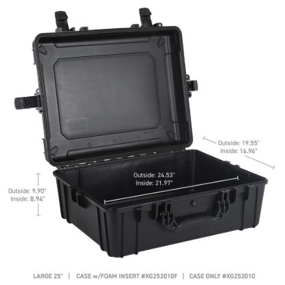 GO RHINO XVENTURE GEAR-HARD CASES-LARGE 25 - XG252010