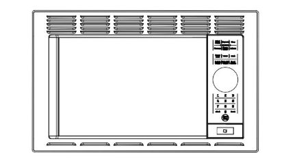 FURRION LLC GREYSTONE MICROWAVE-.09 CUFT BLACK - 2022302225