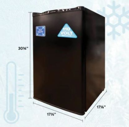 FURRION LLC EVERCHILL 3.2 CUFT 110V REFER / BLA - 2022302283