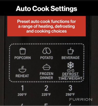 FURRION LLC MICROWAVE OVEN WITH BUILT-IN AIR FR - 2023056309