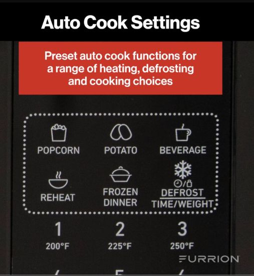 FURRION LLC MICROWAVE OVEN WITH BUILT-IN AIR FR - 2023056309