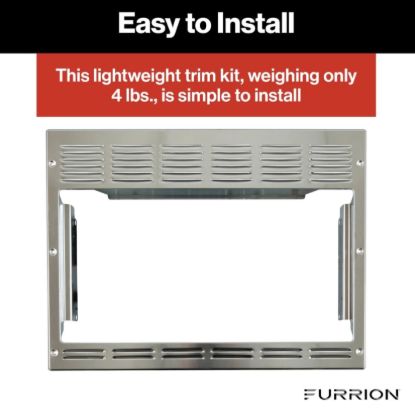 FURRION LLC TRIM KIT 1.1 CU FT BI MICROWAVE SS - 2024001708