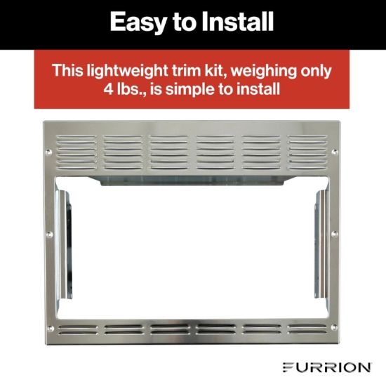 FURRION LLC TRIM KIT 1.1 CU FT BI MICROWAVE SS - 2024001708