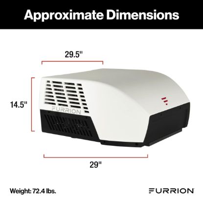 FURRION LLC CHILL  CUBE RV AC NON DUCT 18K WHT - 2024039637