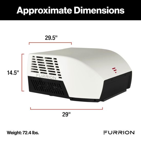 FURRION LLC CHILL  CUBE RV AC NON DUCT 18K WHT - 2024039637