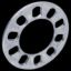 GORILLA WHL SPCR 5 HOLE 5/16'THCK - SP602