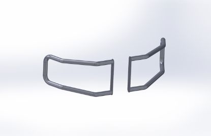 GO IND BLACK BRUSHGUARD 2020 RAM 2500-5500 - 26673B