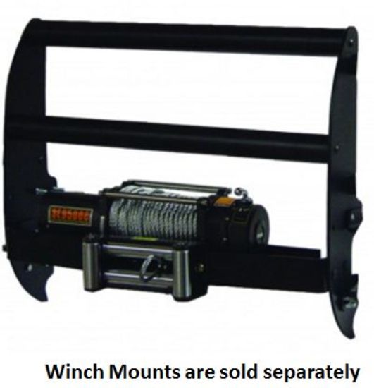 GO IND BLACK WINCH GRILLE GUARD17 FD SD - 33647B