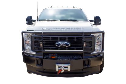 GO IND FULLY WELDED WINCH GRILL GUARD - ET015