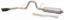 GIBSON EXHST BLACK ELITE CAT-BACK SINGLE EXHAUST - 619907B