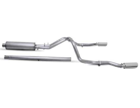 GIBSON EXHST CAT-BACK DUAL SPLIT EXHAUST SYSTEM - 65713