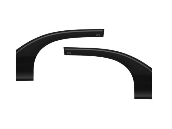 GT STYLING BUB EXT VENTGARD  FRT  SMOKE - 82190S