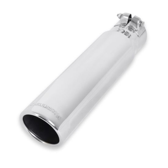 FLOWMASTER 3X8X2.5LOGO SS TIP ROLLED - 15361