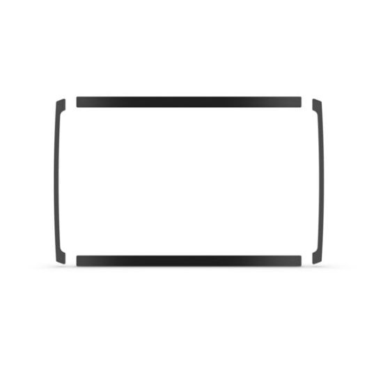 GARMIN ELEC. FLUSH MOUNT KIT  ECHOMAP+ 7XCV/7XSV - 101267201