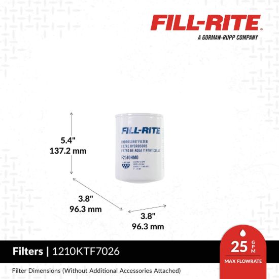 FILL RITE F2510HM0 -HYDROSORB  FILTER KIT - 210KTF7026