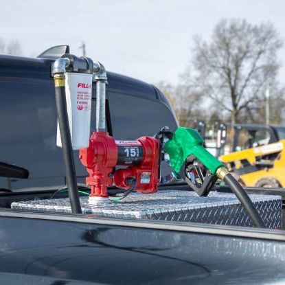 FILL RITE PUMP W/ ARTICULATE FILTER ATTACHED - FR1210HA1F