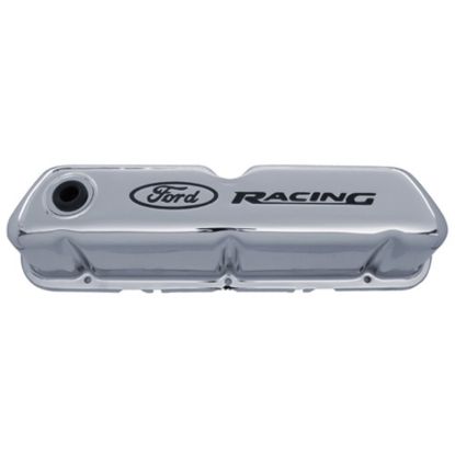 FORD FORD RACING VALVE COVERS - CHROME - 302071