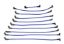 FORD SPK PLUG WIRE 45D BLUE - M12259C301