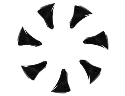 GRID WHEELS 01 20X9.0 BLK INSERT L - 129BLINL