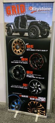 GRID WHEELS 2020 GRID WHEELS PULL UP BANNER - 2020BANNER