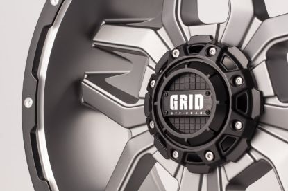 GRID WHEELS GD7SPLT 5SPK MT ANTHRACITE BLKLIP - 718927A178