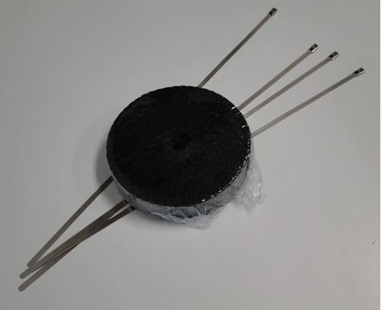 HELIX RACING 1' X 25 FT.  BLACK EXHAUST WRAP KIT - 5262002