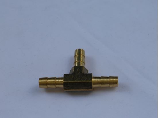 HELIX RACING BRASS BARB/BARB/BARB 'T' 1/4'(6.5MM - 531460