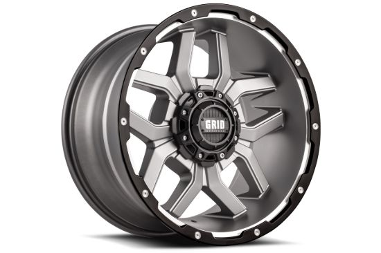 GRID WHEELS GD07 20X9.0 6X139.7 18 110 MABL - 729655A181