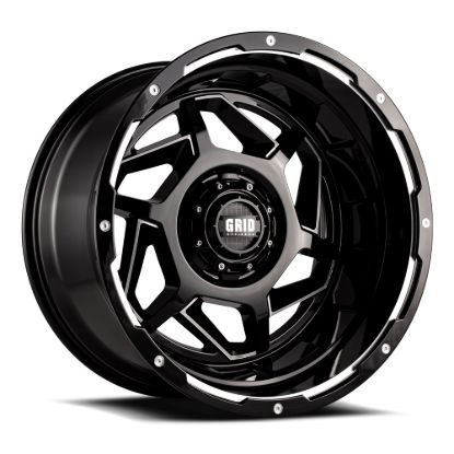 GRID WHEELS 14 20X10.0 6X135/139.7 -12 108 M - D21237M18