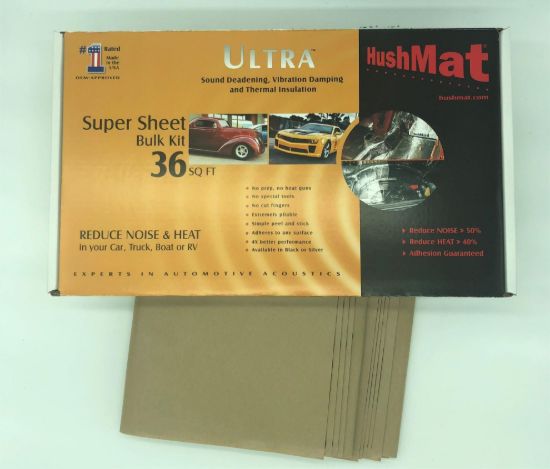 HUSHMAT SUPER SHEET BULK KT  SOUND DEADENIN - 10801