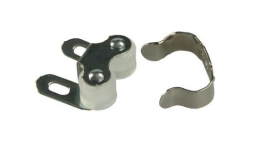 JR PRODUCTS DBL ROLER CAB CATCH W/CLP - 70225