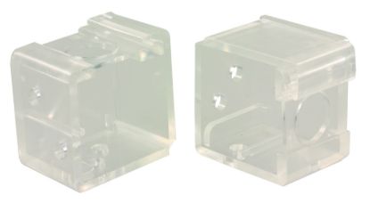 JR PRODUCTS MINI BLIND BRACKETS CLEAR - 81915