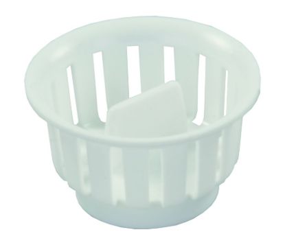 JR PRODUCTS SCREW-IN BASKET  WHT - 95045