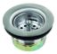 JR PRODUCTS STRNR W/PUSH-IN CRMB BSKT - 95325