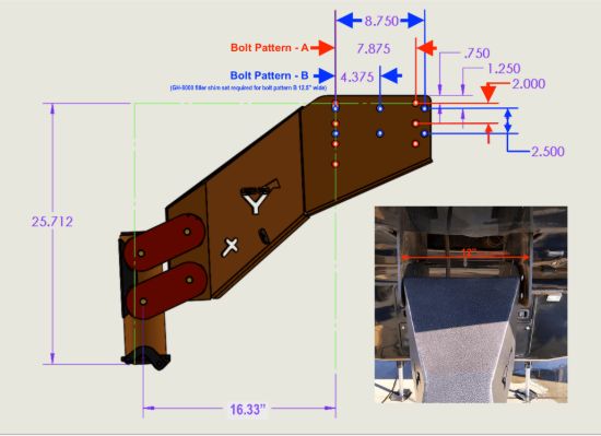 GEN-Y HITCH EXECUTIVE TORSION-FLEX FIFTH WHEEL - GH8040
