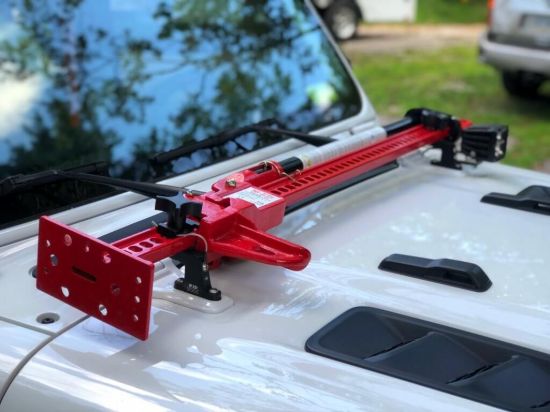 HI-LIFT JACK HOOD MOUNT KIT 13+ WRANGLER - HM900