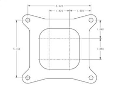 HOLLEY 0-8007 390CFM 4BBL - 08007