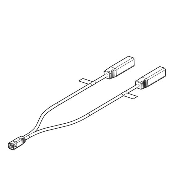 HUMMINBIRD ADAPTER CABLE  9 M SILR Y  HELIX - 7201021