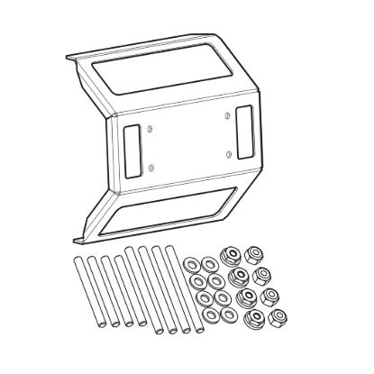 HUMMINBIRD IN-DASH MOUNTING KIT  SOLIX 10 - 7401731