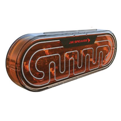 JW SPEAKER 274-12/24V SIDE MRKR HTD OVAL DOT - 0346791