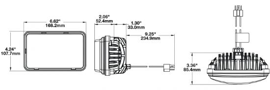 JW SPEAKER 88EV2-12/24V LB SAE/ECE C - 0551371
